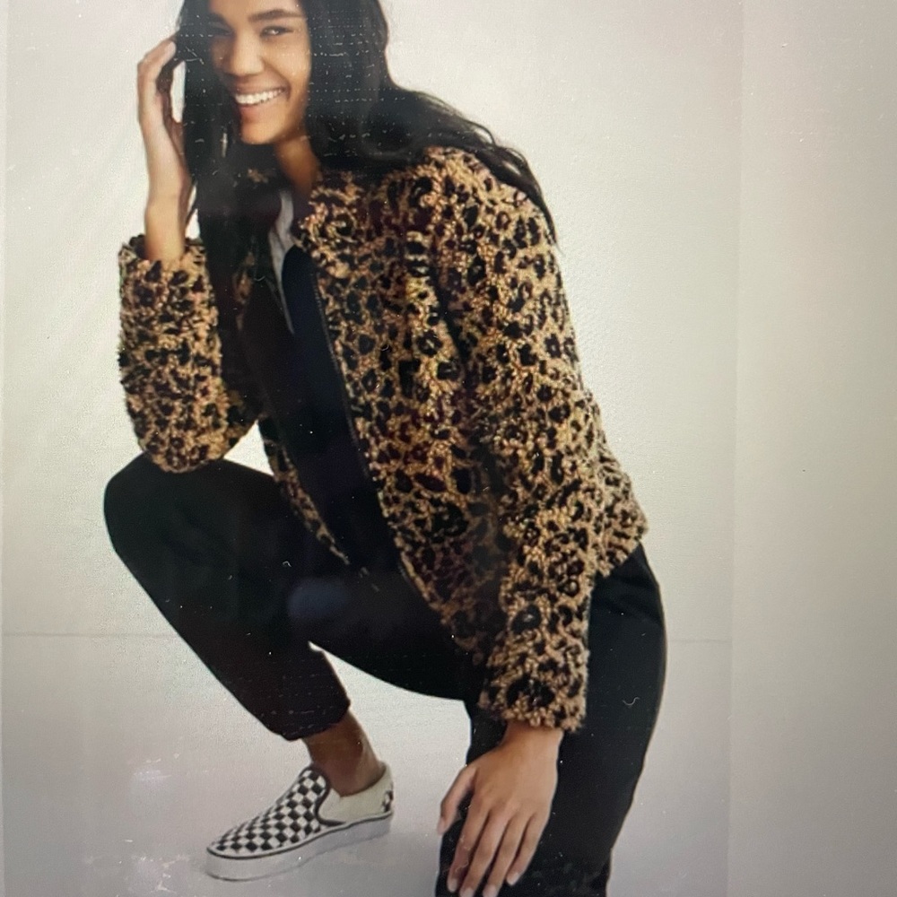Madewell Sherpa Bomber Jacket